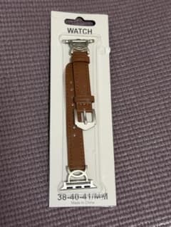 Apple Watch用 レザーバンド ブラウン 38/40/41mmのサムネイル