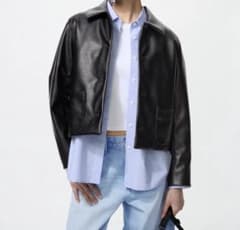 UNIQLO ユニクロ コーティングショートジャケット Mサイズのサムネイル