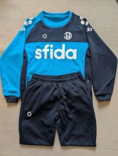 sfida トレーニングウェアセット 青黒のサムネイル