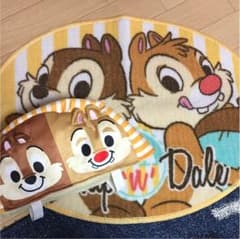 チップとデール  ティッシュボックスカバー＆バスマットのサムネイル