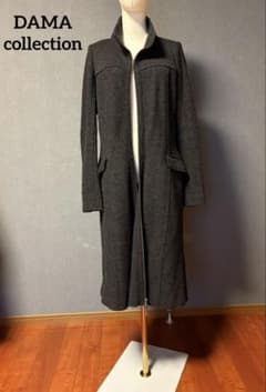 DAMA collectionダーマコレクションウールロングカーディガン LL 