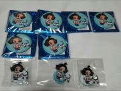 이나즈마일레븐 마네키네코 키소지 효타 캔 배지 악스타 9점 세트