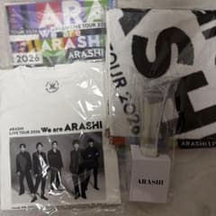 嵐 2026 ライブツアー グッズ まとめ売り 4点 - メルカリ