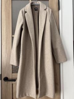 ZARA ベージュ ロングコートのサムネイル