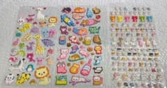 めちゃラブシール もっちりシール 3枚セット 平成レトロ レモン株式会社のサムネイル