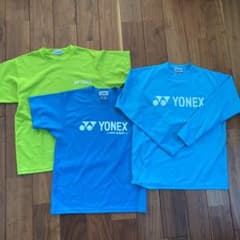 【えーたん様　予約済み】YONEX ヨネックス Tシャツ　３点セットのサムネイル