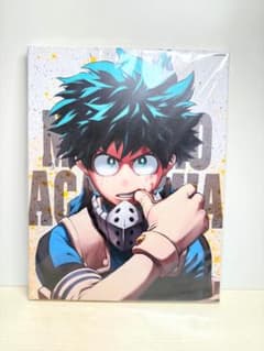 新品◆ヒロアカ 緑谷出久 フルカラーBIGアートボード ジャンプ春コレ 新品◇ヒロアカ 緑谷出久 フルカラーBIGアートボード ジャンプ春コレ