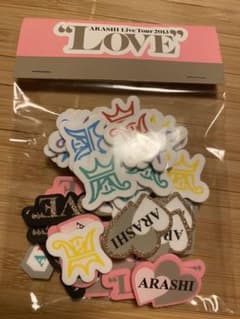 嵐　ライブツアー“LOVE”  シールのサムネイル