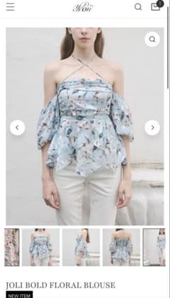 Yilon JOLI BOLD FLORAL BLOUSEのサムネイル