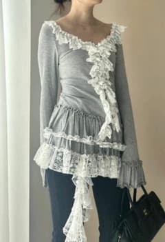 SNIDEL　ティアードフリルカットソーのサムネイル