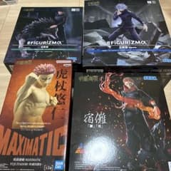 呪術廻戦 フィギュア 4点セット まとめ売り - メルカリ