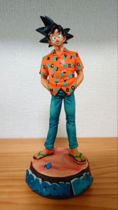 드래곤 볼 조형 천하 이치 무도회 손오공 피규어 알로하 셔츠