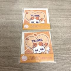 ミーアイ　一番くじ　E賞ステッカー　TSUZUMI ２点セットのサムネイル