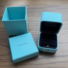 再値下げ　希少　Tiffany　ティファニー　リングケース　空箱　銀座限定 再値下げ 希少 Tiffany ティファニー リングケース 空箱 銀座