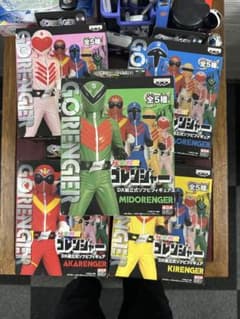 ベ*ま様 秘密戦隊ゴレンジャー DX組立式ソフビフィギュア 全5種セット ベ*ま様 秘密戦隊ゴレンジャー DX組立式ソフビフィギュア 全5種セット