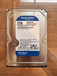 WesternDigital 2TB HDD WD20EZAZ - メルカリ