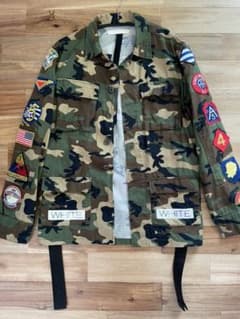 off-white  オフホワイト　ミリタリージャケットのサムネイル