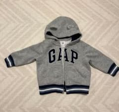 babyGAP パーカー グレー 6-12m 70のサムネイル