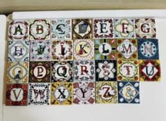 ジブリパーク限定　アルファベットタイル A to Z 、&、全27枚 ジブリパーク限定 アルファベットタイル A to Z 、&、全27枚 - メルカリ