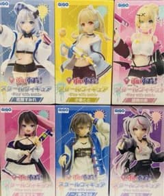 【6体セット】 ぶいすぽ プライズ フィギュア GiGO限定 まとめ売りのサムネイル