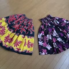 フラダンス スカート 2点セットのサムネイル