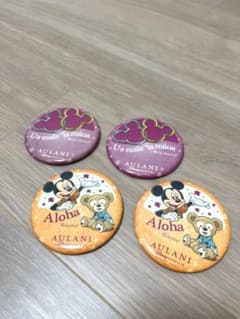 AULANI限定 ディズニー ミッキー ダッフィー バッジ 4個セットのサムネイル