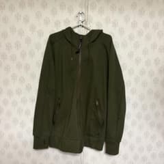 C.P. COMPANY ゴーグル　ジップパーカー オリーブのサムネイル