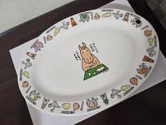 非売品！！ JRA中山競馬場 グルメチャレンジ A賞 カレー皿 おがわ