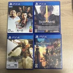 PS4 ゲームソフト 4本セット まとめ売り - メルカリ
