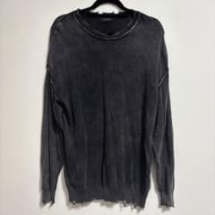 JEANASIS ダメージ加工 ニットプルオーバーのサムネイル