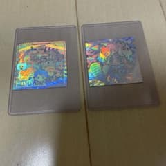 k*a様 ワンピース ウエハース シール ルフィ 麦わらの一味 2枚セットのサムネイル