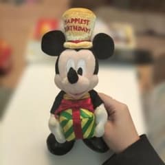 【レア】ミッキー ぬいぐるみ バースデー 限定 ディズニーのサムネイル