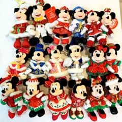 ディズニー ミッキー ミニー ぬいぐるみバッジ まとめ売り 18体のサムネイル