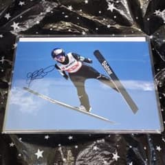 冬季オリンピック メダリスト スキージャンプ 高梨沙羅 直筆サイン入り 