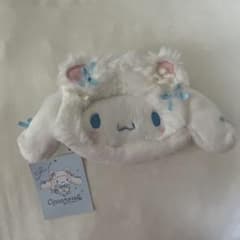 산리오 계피 계피 롤 흰 고양이 발레리나 페이스 파우치