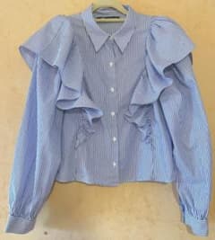 ZARA ストライプシャツのサムネイル