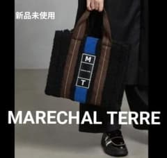 MARECHAL TERRE トートバッグ ブラウン/ブルー - メルカリ