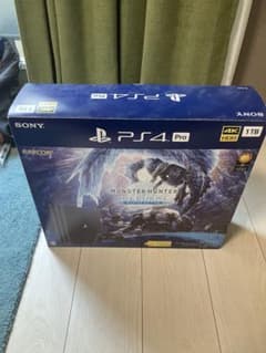 PlayStation4 pro 1TB モンハンアイスボーンeditのサムネイル