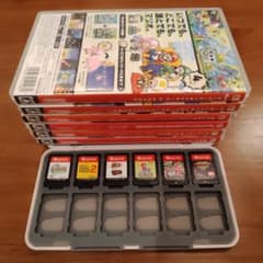 Switch ソフト6セット マリオ カービィ マインクラフト スプラトゥーン