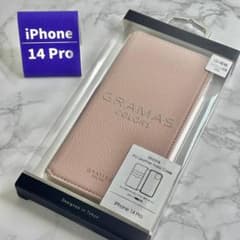 新品未開封 iPhone14Pro 革 PUレザー 手帳ケース ピンクのサムネイル
