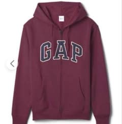 【入手困難】リラックスGAPロゴジップアップパーカー タスカンレッドワイン XL 入手困難】リラックスGAPロゴジップアップパーカー タスカンレッド
