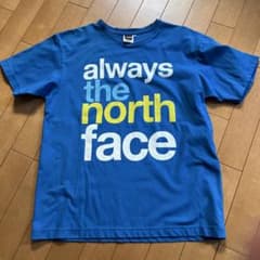 THE NORTH FACE プリントTシャツ M 青のサムネイル