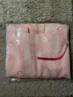 【ひろみ様専用】めちゃくちゃ可愛いピンク✕白 総絞り 羽織りのサムネイル