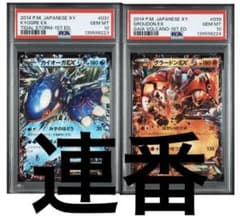 カイオーガEX グラードンEX PSA10 連番 カイオーガEX グラードンEX PSA10 連番 - メルカリ