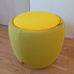 calligaris イタリア製 ラウンドスツール 収納オットマン ファブリック calligaris イタリア製 ラウンドスツール 収納オットマン ファブリック