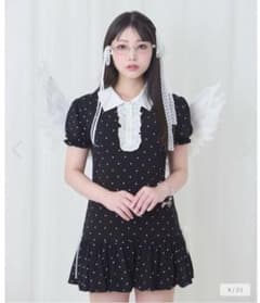 Honey Cinnamon バルーンポロワンピースのサムネイル