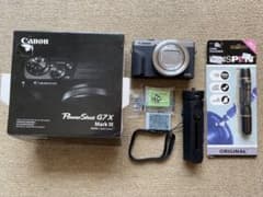【値下げ】極美品　POWERSHOT G7 X MARK III シルバーのサムネイル