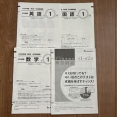 2025年 中学1年生 第2回 学力推移調査 ベネッセ - メルカリ