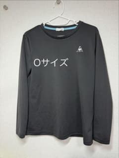 日焼け対策！黒長袖 Oサイズ ルコック 吸汗速乾、UVカット 機能 スポーツ 美のサムネイル