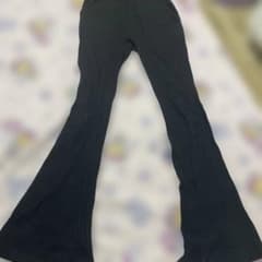 フレアパンツ ブラック サイズ792-8502のサムネイル